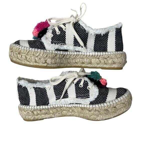 LOEFFLER RANDALL Clover moire Mary Jane espadrilles | NET-A  Loeffler Randall Slip-On Espadrille Sneakers Womens 36 EU / 6 US